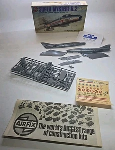 Vintage Patina Box/ Airfix #03020-3 Dassault Super Mystere B2 Modellflugzeug Bausatz - Bild 1 von 8