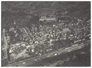 ZZ-1876/ Rudolstadt Foto Luftbild 18 x 13 cm ca.1938 - Picture 1 of 2