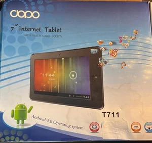 DOPO T711 Android Tablet, 4GB Of Storage, 7 Inch, Tested, Reset, OEM Box, 👀Info - Picture 1 of 4