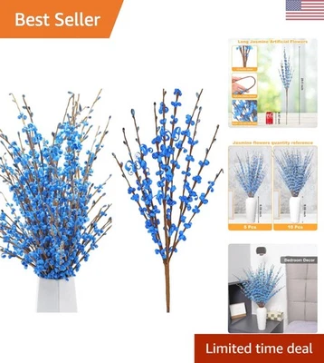 Flores artificiales ecológicas de 10 piezas - ramas de imitación de 29,5" para cualquier ocasión Foto 1 de 4