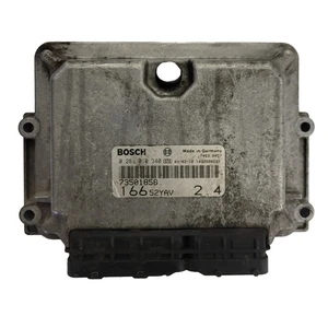 ALFA 166 2.4 JTD ECU / 0281010340 / 73501858 / BOSCH - Bild 1 von 3