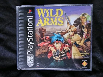 Wild Arms - PlayStation 1 PS1 PSX - CIB Completo en Estuche con Manual Probado - COMO NUEVO Foto 1 de 4