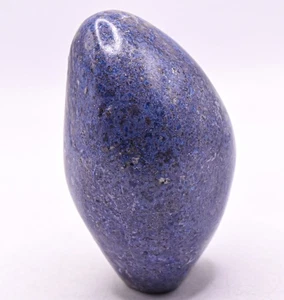 3.1" Blue Dumortierite w/ Quartz Freeform Stone Polished Natural Mineral - Peru - Picture 1 of 5