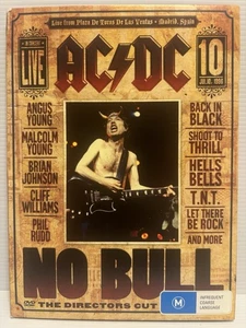 AC/DC No Bull Live The Director's Cut DVD Concert All Region Free Postage - Picture 1 of 9