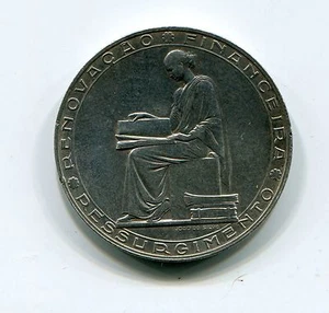 Portugal 1953 Silver Financeira 20 Escudos Coin KM585 Financial Recovery - Picture 1 of 2