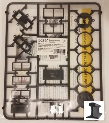 ESU 50340 ~ New 2025 ~ Modular Speaker Baffle Set Kit ~ 2 Sugar Cube Speakers  - Image 1 of 4
