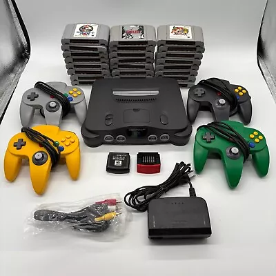 [US Duty Pagato] Console Nintendo 64 N64 Region Free - Seleziona Bundle - Controller - Immagine 1 di 4