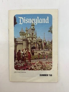 Summer 1968 Disneyland Guest Guide Brochure Disney Vintage Castle - Picture 1 of 14