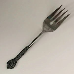 Versailles Medium Solid Cold Meat Serving Fork by MSI Merchandise Service Roses - Picture 1 of 5