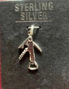 Anhänger - Korkenzieher Sterlingsilber - Bild 1 von 3