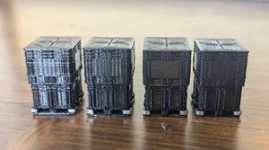 NEW CUSTOM MADE PACKAGE OF 4. 1/64 3D Printed Bulk Seed Pro Box, seed tote - Picture 1 of 5