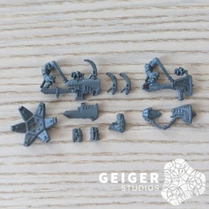 Warhammer 40k Kill Team Kroot Farstalker Kinband Bits | Skinner + Tribalest Set - Imagen 1 de 1