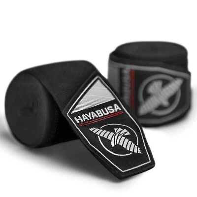 Hayabusa Boxing Hand Wraps Perfect Stretch 4.0 for Men & Women Black - Image 1 of 4