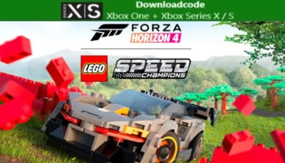 NEU für XBOX One Series X S Spiel FORZA HORIZON 4 + LEGO Speed Champions DLC Key - Bild 1 von 4