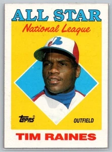 1988 Topps NL All Star Tim Raines #403 - Imagen 1 de 2