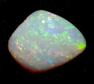 7,98ct. Gemas Boulder - Cristal Ópalo Grün-gold-rot Vídeo Flashfire-Opals - Picture 1 of 7