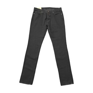Mens Hollister Jeans Skinny 34x32 Black Wash NWT