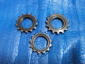 Suntour Maeda Industries 13T + 14T + 15T 1/8" NJS Cog 3pcs Bundle Set - Picture 1 of 7