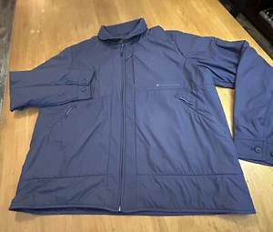 Vineyard Vines Mens XL OTG Jacket Blue On The Go Full Zip Performance Stretch - Picture 1 of 11