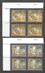 Malta MNH Peter Paul Rubens 1977 Fine Mint Blks of 4 - Picture 1 of 2
