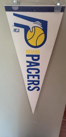INDIANA PACERS NBA BASKETBALL VINTAGE RETRO PENNANT 5/27/22 Cover