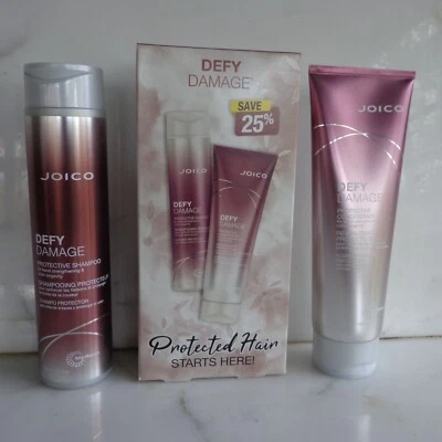 Joico Defy Damage Protective Shampoo 10.1 oz & Conditioner 8.5 oz - Image 1 of 4