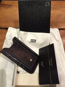 Montblanc Handytasche Leder schwarz 107607 - Cell Phone Holder - Bild 1 von 4