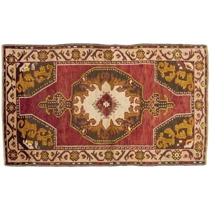 Tappeto Oushak, tappeto turco, Oushak turco, tappeto da area, tappeto vintage, 3,9 x 6,3 piedi - Foto 1 di 8