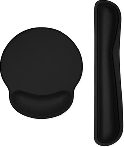 Keyboard Wrist Rest and Mouse Pad with Wrist Support, Memory Foam Wrist Rests fo - Picture 1 of 13