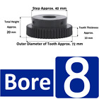 Spur Gear 1 Mode 70 Teeth 1M70t Hardened Gear/ Spur Gear With Bump Finished Bore
