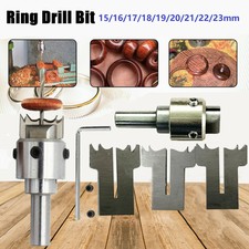Wooden Bead Maker Ring Drill Bit Milling Cutter Polished Woodworking Hand Tools