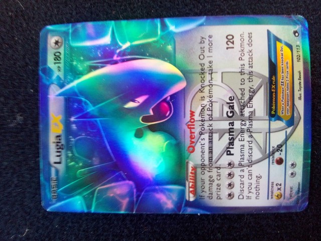 Lugia Ex - Carta Pokémon Original Tempestade Plasma, Jogo de Tabuleiro  Original Copag Usado 67807863