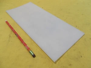 "NATURAL UHMW BAR plástico mecanizable lámina plana stock 1/8"" x 5 1/4"" x 12"" - Imagen 1 de 3