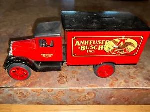 ERTL COLLECTIBLES ANHEUSER - BUSCH INC. 1931 HAWKEYE DIE-CAST COIN BANK - Picture 1 of 8