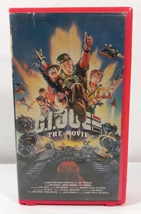 1999 GI Joe The Movie VHS Tape Red Clamshell Case (No Stickers) - Picture 1 of 8