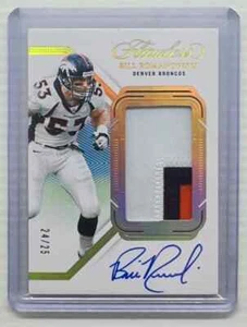 2023 Panini Flawless Bill Romanowski Patch Auto Memorabilia #24/25 - Picture 1 of 2