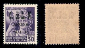 Emissioni C.L.N. Arona - 1945 - 50 cent (6) - MNH - Picture 1 of 1