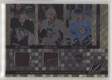 2010-11 Zenith Mozaics Double Materials Eric Tangradi Jordan Staal #16 Rookie RC