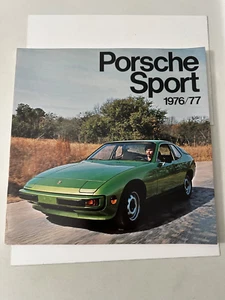 PORSCHE SPORT 1976/77  Softcover Book by JOE RUSZ  - Very Good Condition! - Picture 1 of 15