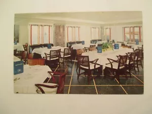 Postcard Ship Dining Salon SS Golden Bear Pacific Far East Line - Picture 1 of 2