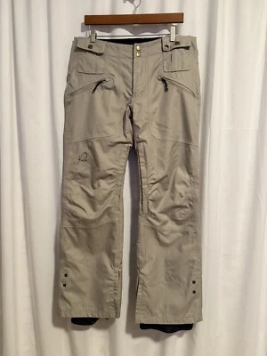 VINTAGE K2 Snowboarding Pants Large Beige Insulated Lined Jetstream Ski Snow Y2K - Image 1 of 4