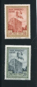 SAN MARINO SCOTT# 191-192 MNH FLAG TOPICAL - Picture 1 of 1