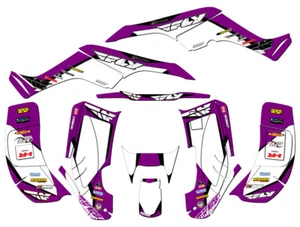 2001-2005 TRX 250EX 13 FLY Purple Senge Graphics Kit Compatible with Honda - Picture 1 of 7