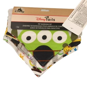 Disney Parks Disney Tails Small Holiday Toy Story Pet Bandanas Set of 3 - Picture 1 of 4