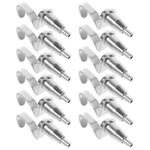 12pcs Picture Rail Hooks Wire Rope Hooks Picture Display Hanger Hooks - Picture 1 of 10