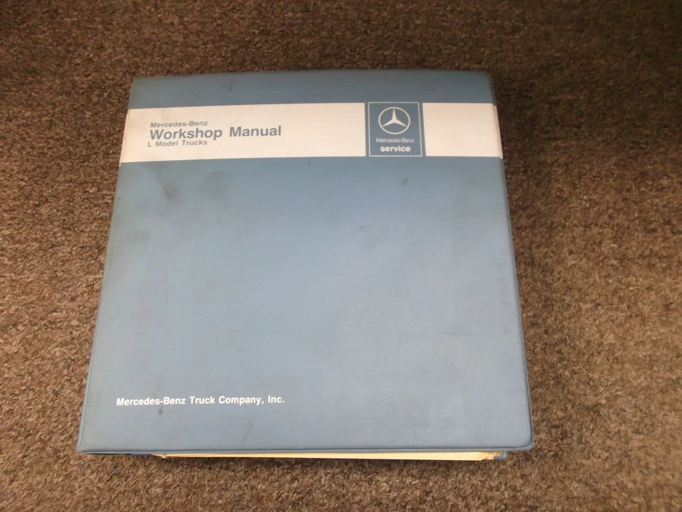 1978-1984 Mercedes Benz L1013 L1113 L1316 L1319 L1418 Shop Service Repair Manual - Изображение 1 из 1