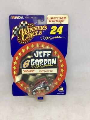 Winners Circle 2001 Jeff Gordon #6 1989 Sprint Car serie de por vida 1/64 NASCAR Foto 1 de 4