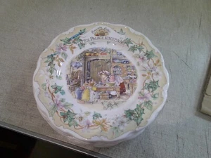 Brambly Hedge 6 x 8" Collectors Plates Mint - Picture 1 of 3