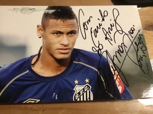 Altes Autogramm  von NEYMAR - Bild 1 von 3