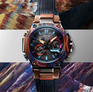 CASIO G-SHOCK MT-G MTG-B2000XMG-1AJR Multi-Color Rainbow Mountain JAPAN OFFICIAL - Picture 1 of 6